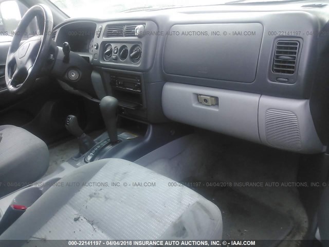 JA4MT31RX2J042626 - 2002 MITSUBISHI MONTERO SPORT XLS SILVER photo 5