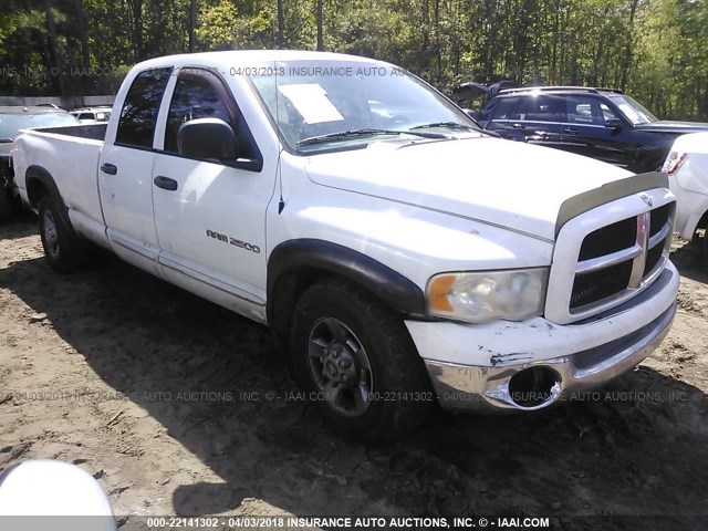 3D7KA28D73G858886 - 2003 DODGE RAM 2500 ST/SLT WHITE photo 1