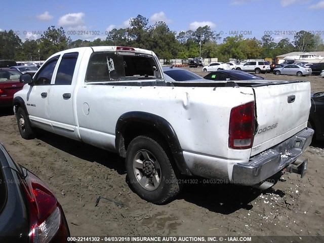 3D7KA28D73G858886 - 2003 DODGE RAM 2500 ST/SLT 白色 照片 3