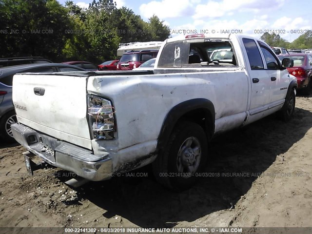 3D7KA28D73G858886 - 2003 DODGE RAM 2500 ST/SLT 白色 照片 4