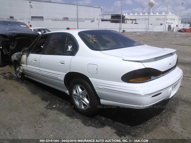 1G2HX52K6XH225906 - 1999 PONTIAC BONNEVILLE SE WHITE photo 3