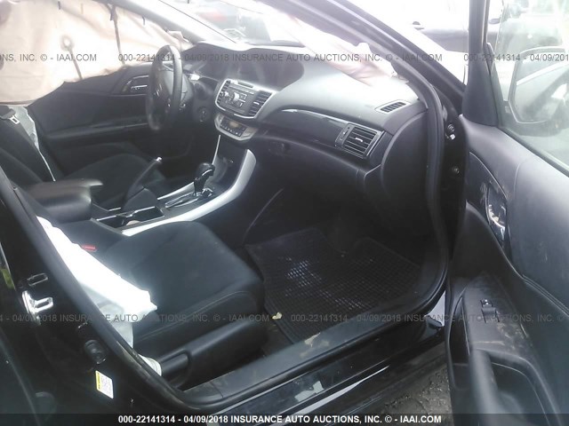 1HGCR2F54FA238973 - 2015 HONDA ACCORD SPORT BLACK photo 5