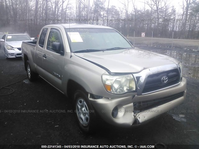 5TETX22N07Z333645 - 2007 TOYOTA TACOMA ACCESS CAB Алтын фото 1