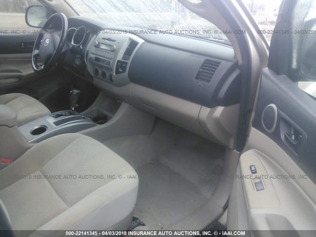 5TETX22N07Z333645 - 2007 TOYOTA TACOMA ACCESS CAB Алтын фото 5