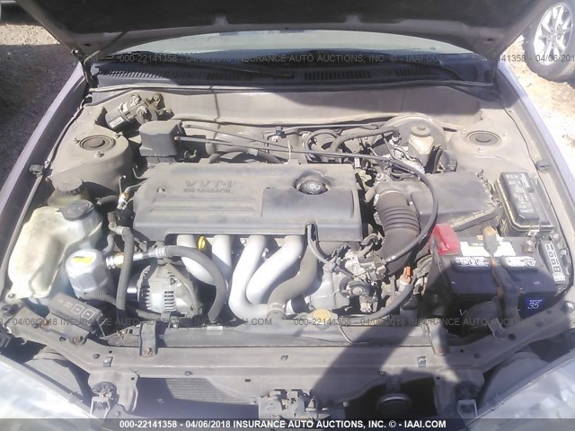 1Y1SK5283YZ433530 - 2000 CHEVROLET GEO PRIZM LSI GOLD photo 10