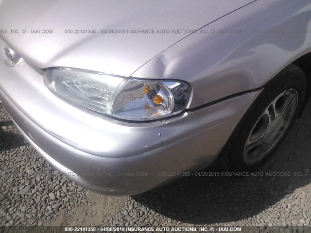 1Y1SK5283YZ433530 - 2000 CHEVROLET GEO PRIZM LSI GOLD photo 6