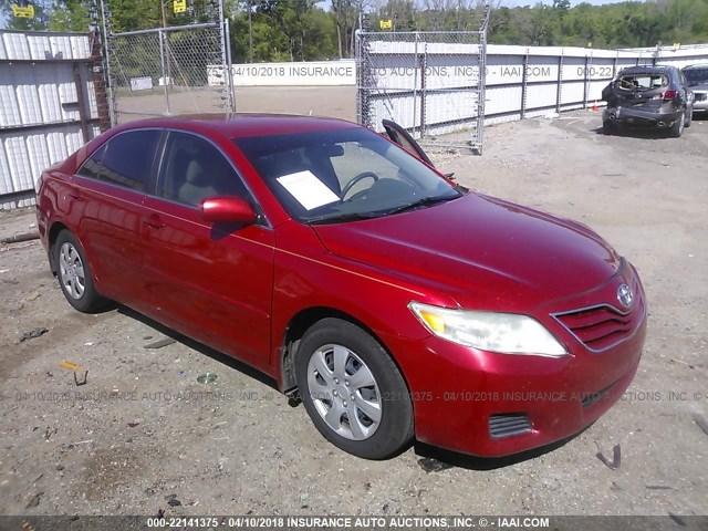 4T1BK3EK9BU118117 - 2011 TOYOTA CAMRY SE/LE/XLE BURGUNDY photo 1