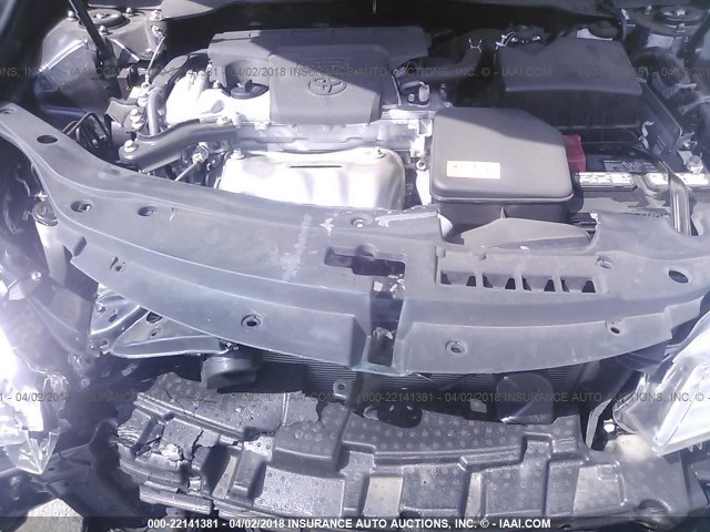4T1BF1FK7HU307378 - 2017 TOYOTA CAMRY LE/XLE/SE/XSE Dark Blue photo 10