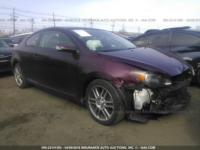 JTKDE177250010718 - 2005 TOYOTA SCION TC 勃艮第红 照片 1