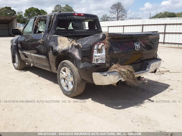 1C6RR6LT6GS210226 - 2016 RAM 1500 SLT BROWN photo 3