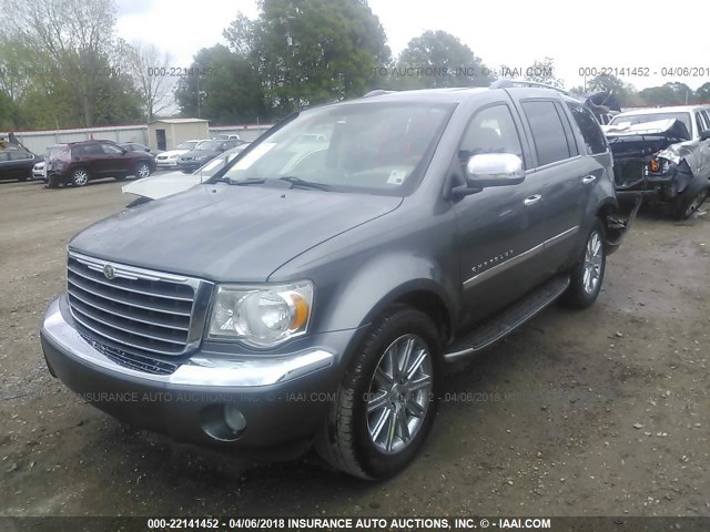 1A8HX58218F115676 - 2008 CHRYSLER ASPEN LIMITED ნაცრისფერი ფოტო 2