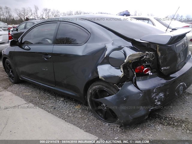 JTKDE3B71A0303443 - 2010 TOYOTA SCION TC 灰色 照片 6