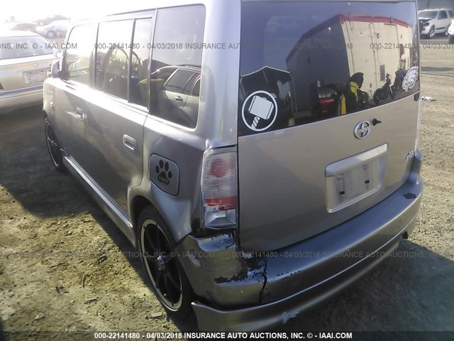 JTLKT324X40141394 - 2004 TOYOTA SCION XB SILVER photo 6