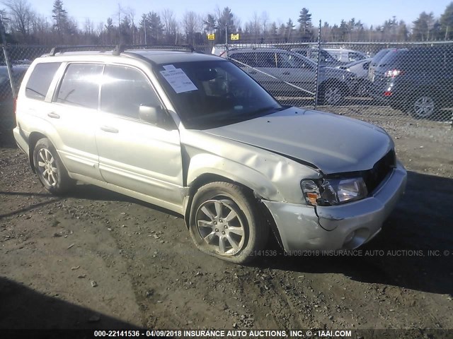 JF1SG65655H700518 - 2005 SUBARU FORESTER 2.5XS ნაცრისფერი ფოტო 1