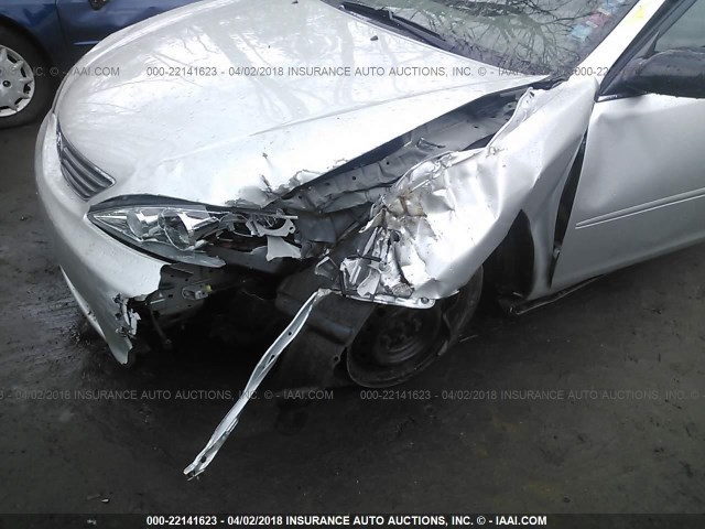 4T1BE32K15U957422 - 2005 TOYOTA CAMRY LE/XLE/SE SILVER photo 6