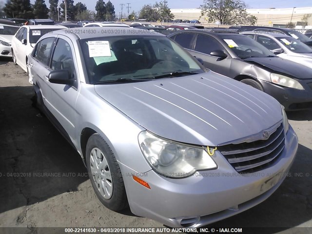 1C3CC4FB0AN170839 - 2010 CHRYSLER SEBRING TOURING SILVER photo 1