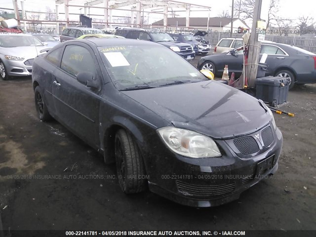 1G2AL15F277268410 - 2007 PONTIAC G5 BLACK photo 1