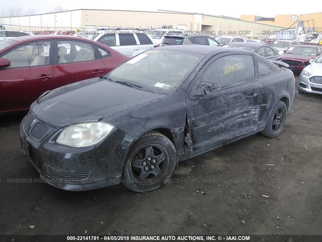 1G2AL15F277268410 - 2007 PONTIAC G5 BLACK photo 2