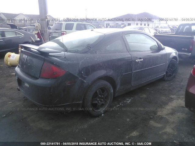 1G2AL15F277268410 - 2007 PONTIAC G5 BLACK photo 4