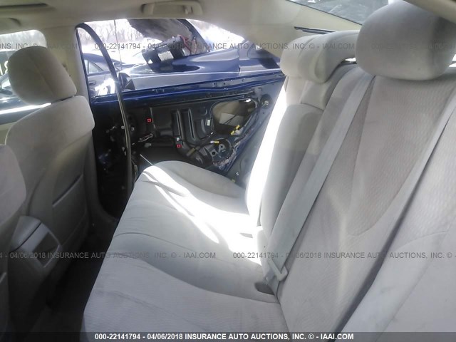 4T4BF3EK6AR019599 - 2010 TOYOTA CAMRY SE/LE/XLE 蓝色 照片 8