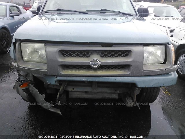 5N1ED28Y71C581637 - 2001 NISSAN XTERRA XE/SE BLUE photo 6