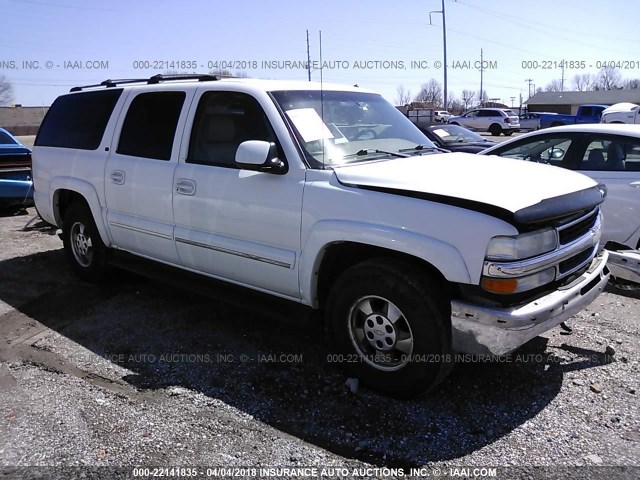 1GNFK16Z32J193507 - 2002 CHEVROLET SUBURBAN K1500 WHITE photo 1