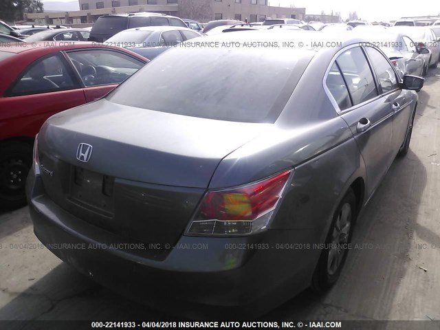 JHMCP26418C031152 - 2008 HONDA ACCORD LXP GRAY photo 4