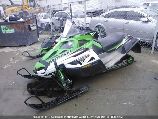 4UF08SNW98T105270 - 2008 ARCTIC CAT 599CC  绿色 照片 2