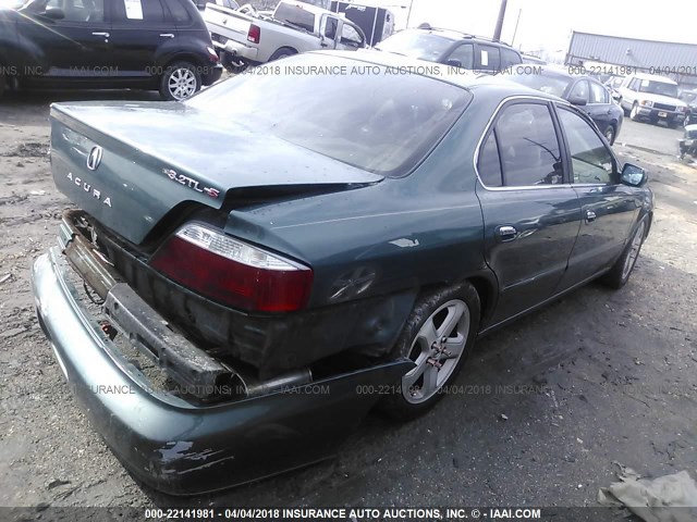 19UUA56823A014491 - 2003 ACURA 3.2TL TYPE-S GREEN photo 4