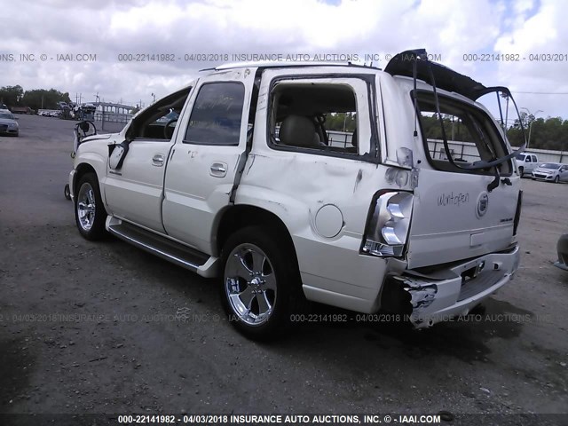 1GYEC63T12R186758 - 2002 CADILLAC ESCALADE LUXURY კრემისფერი ფოტო 3