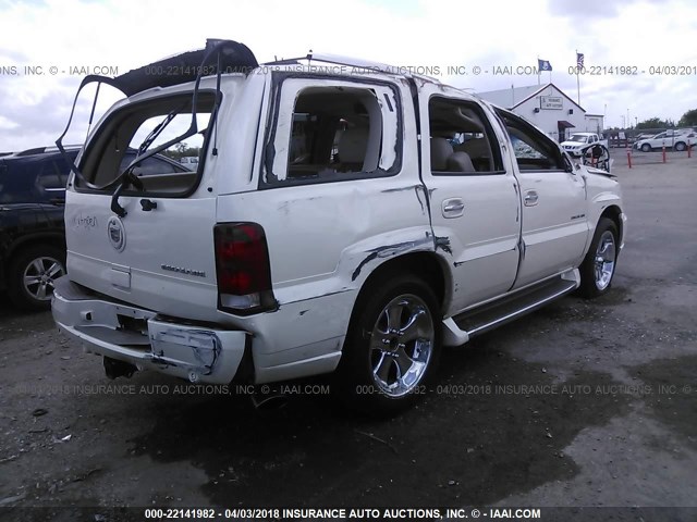 1GYEC63T12R186758 - 2002 CADILLAC ESCALADE LUXURY კრემისფერი ფოტო 4