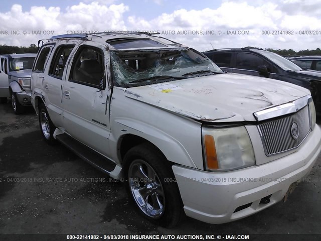 1GYEC63T12R186758 - 2002 CADILLAC ESCALADE LUXURY კრემისფერი ფოტო 6
