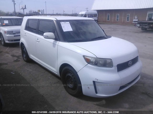 JTLKE50E981043345 - 2008 TOYOTA SCION XB თეთრი ფოტო 1