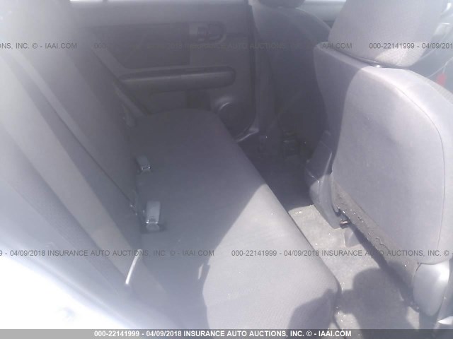 JTLKE50E981043345 - 2008 TOYOTA SCION XB თეთრი ფოტო 8