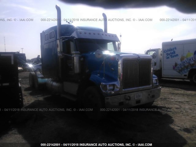 2HSCHAPR25C133902 - 2005 INTERNATIONAL 9900 9900I BLUE photo 1