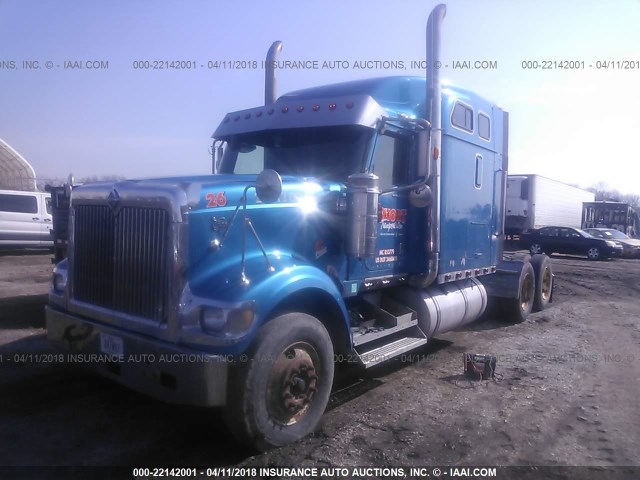 2HSCHAPR25C133902 - 2005 INTERNATIONAL 9900 9900I BLUE photo 2