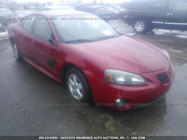 2G2WP552061279237 - 2006 PONTIAC GRAND PRIX RED photo 6
