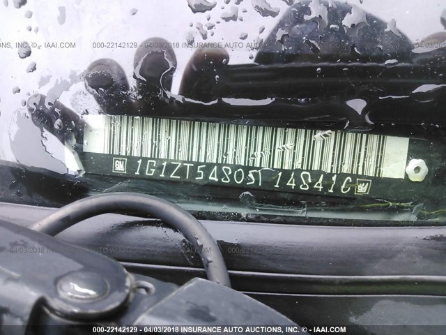 1G1ZT54805F148416 - 2005 CHEVROLET MALIBU LS 黑色 照片 9