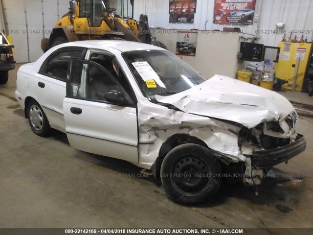 KLATA526XXB429466 - 1999 DAEWOO LANOS S თეთრი ფოტო 1