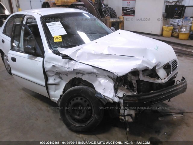 KLATA526XXB429466 - 1999 DAEWOO LANOS S თეთრი ფოტო 6