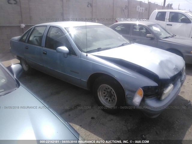 1G1BL53E0NR127928 - 1992 CHEVROLET CAPRICE BLUE photo 1