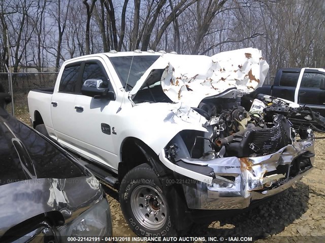 3C6UD5GL5CG119799 - 2012 DODGE RAM 2500 LONGHORN WHITE photo 1