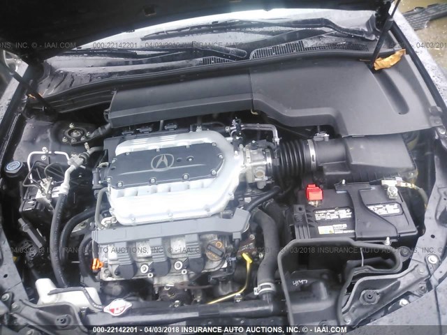 19UUA8F5XDA004946 - 2013 ACURA TL TECH BLACK photo 10