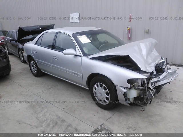 2G4WS52JX21211362 - 2002 BUICK CENTURY CUSTOM SILVER photo 1