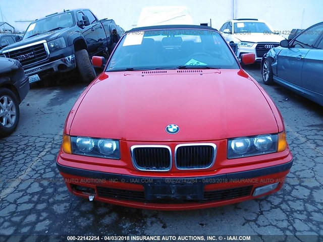 WBABJ8331XEM26512 - 1999 BMW 323 IC AUTOMATIC RED photo 6