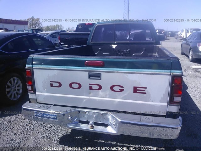 1B7GL23X5RS560978 - 1994 DODGE DAKOTA GREEN photo 8