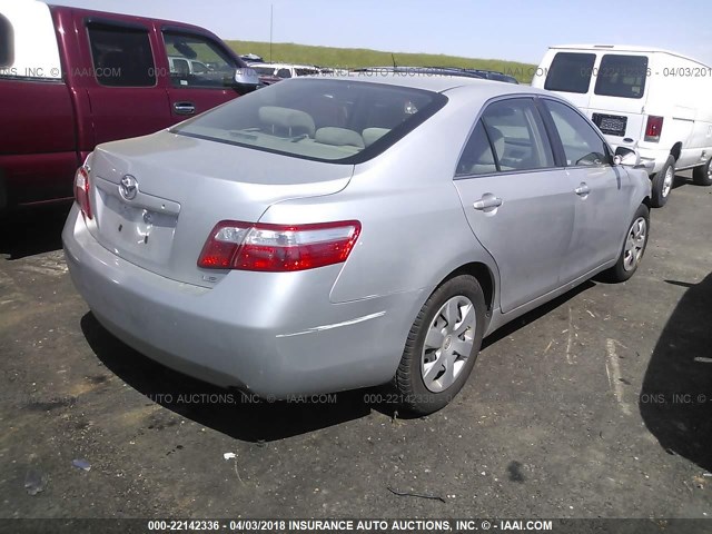 4T1BE46K99U284420 - 2009 TOYOTA CAMRY SE/LE/XLE 银色 照片 4