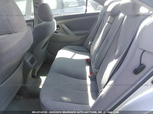 4T1BE46K99U284420 - 2009 TOYOTA CAMRY SE/LE/XLE 银色 照片 8