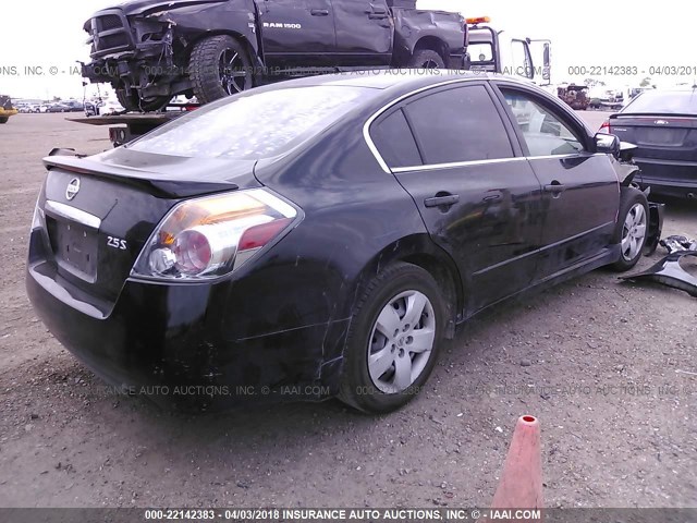 1N4AL21EX8N515352 - 2008 NISSAN ALTIMA 2.5/2.5S BLACK photo 4