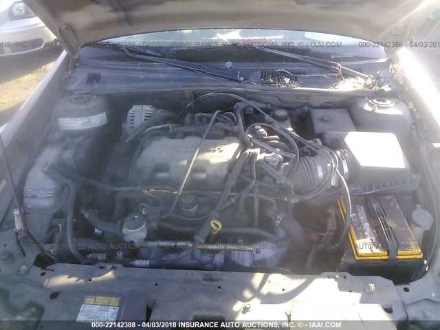 1G1NE52J4Y6297107 - 2000 CHEVROLET MALIBU LS ყავისფერი ფოტო 10